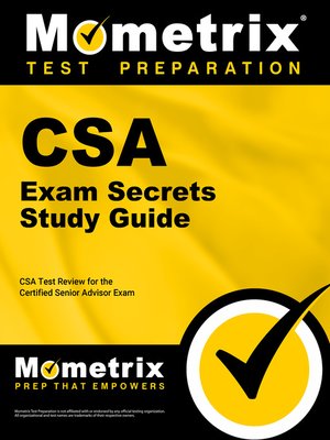 CSA Certification Exam Infor